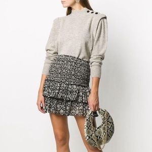 ISABEL MARANT ÉTOILE Meery pintucked wool Jumper